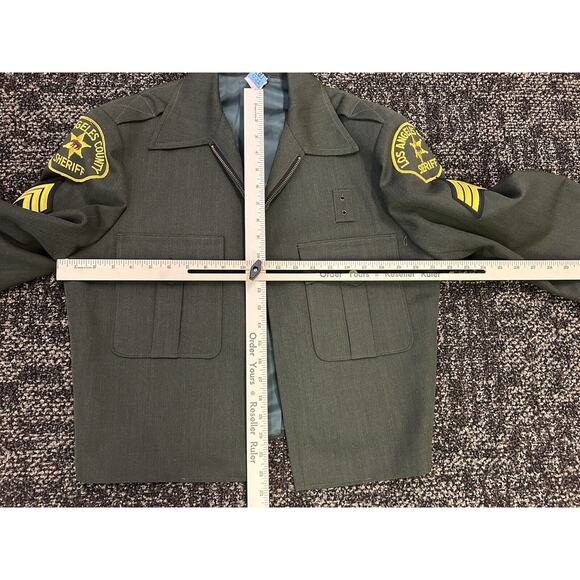 Rare LASD Los Angeles County Sheriff Vintage Uniform Jacket Unisex Formal Event. - Picture 9 of 9